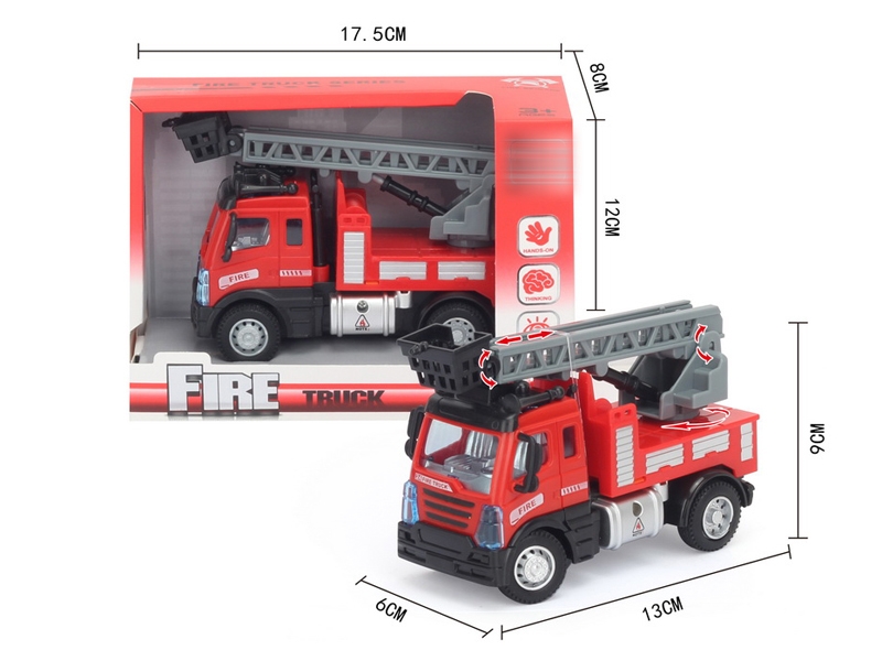 1:64 PULL BACK FIRE ENGINE - HP1148293