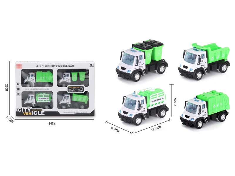1:64 PULL BACK CONSTRUCTION CAR - HP1148319