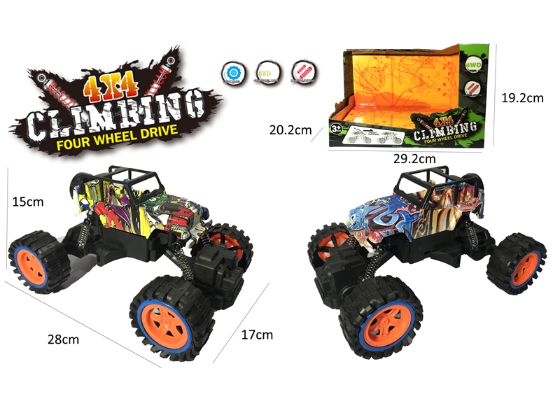 FRICTION CLIMBLING CAR,2ASST - HP1148338