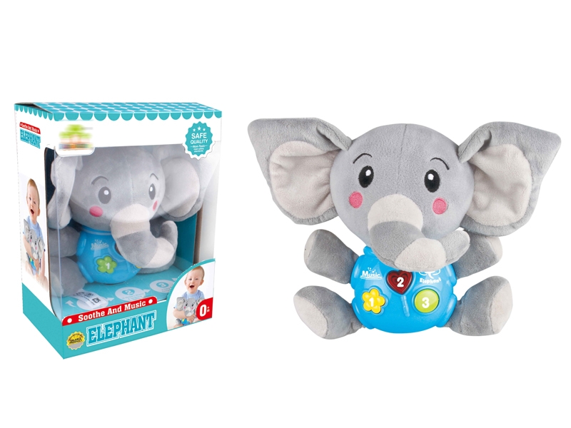 SOOTHE AND GLOW ELEPHANT W/LIGHT & MUSIC - HP1148366