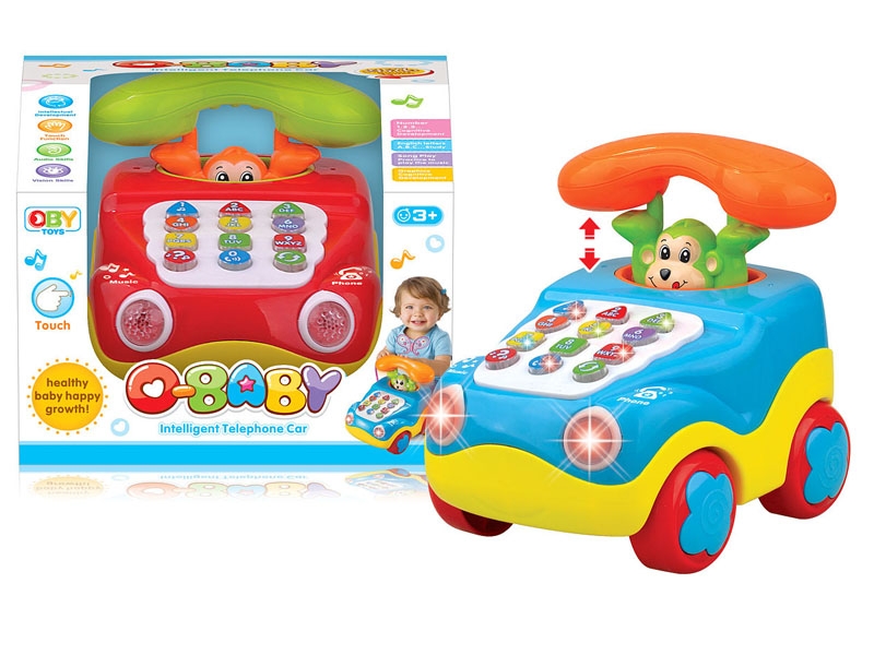 B/O BUMP AND GO TELEPHONE CAR W/LIGHT & MUSIC - HP1148531