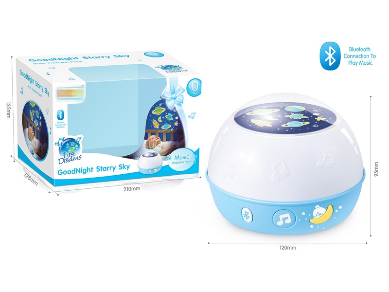 NIGHT LIGHT W/PROJECTION & BLUETOOTH & LIGHT & MUSIC - HP1148534