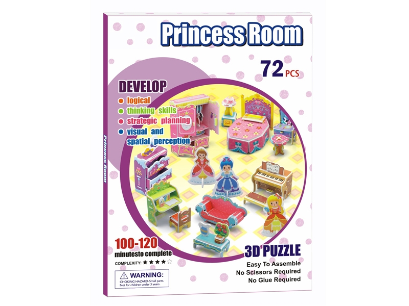 3D PUZZLE (72 PCS) - HP1148557