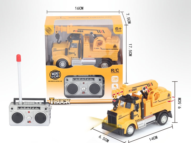 1:64 4 FUNCTION R/C CONSTRUCTION CAR - HP1148579