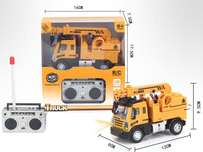 1:64 4 FUNCTION R/C CONSTRUCTION CAR - HP1148580