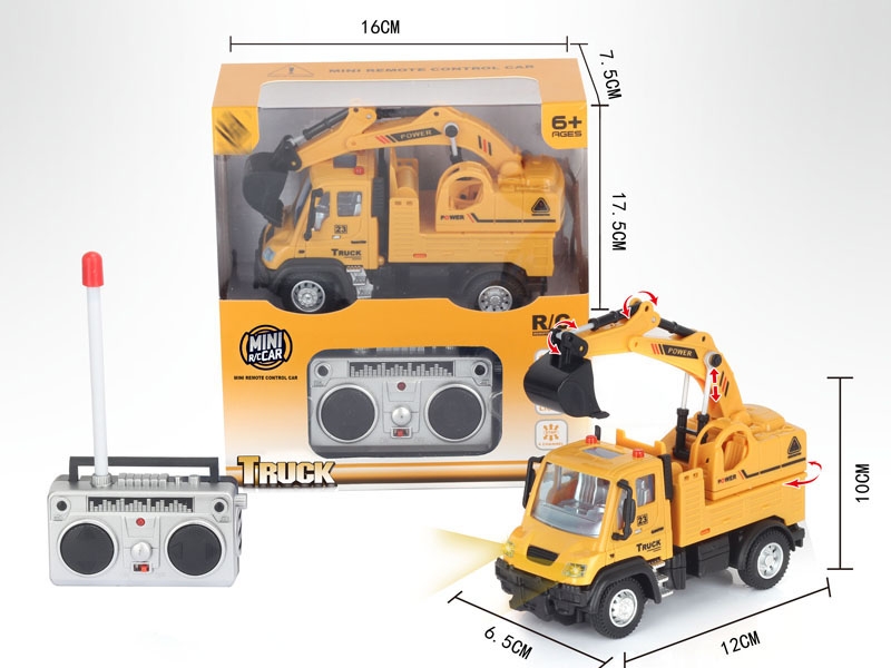 1:64 4 FUNCTION R/C CONSTRUCTION CAR - HP1148581