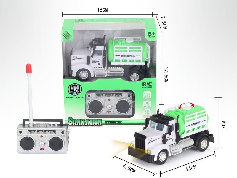 1:64 4 FUNCTION R/C SANITATION CAR - HP1148597