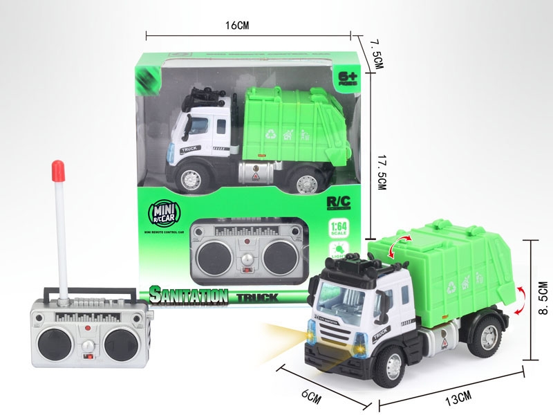 1:64 4 FUNCTION R/C SANITATION CAR - HP1148601