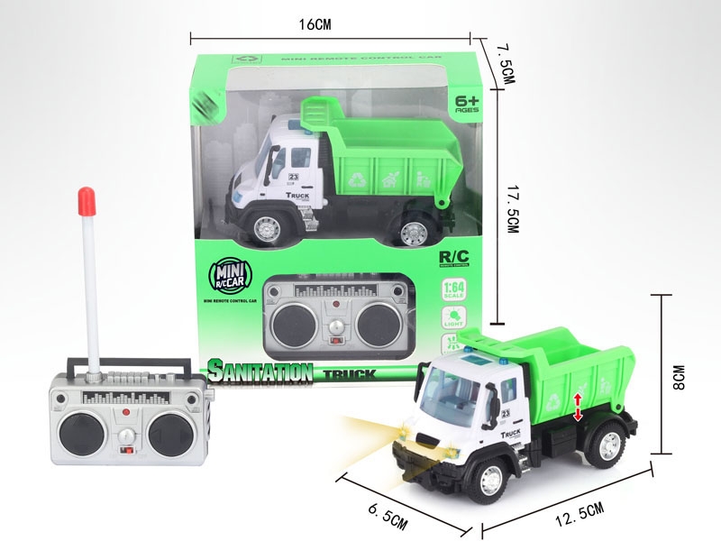 1:64 4 FUNCTION R/C SANITATION CAR - HP1148605
