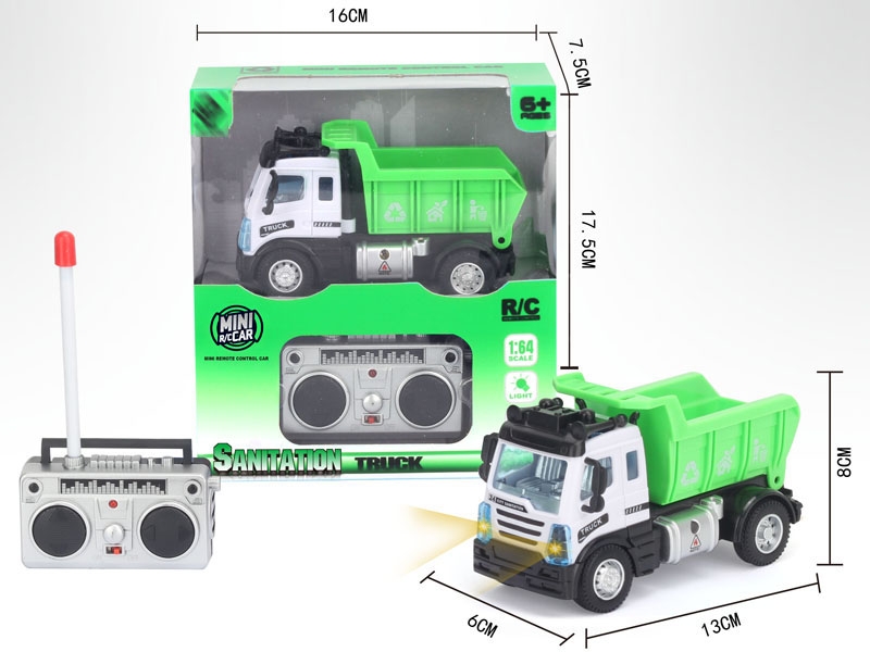 1:64 4 FUNCTION R/C SANITATION CAR - HP1148607