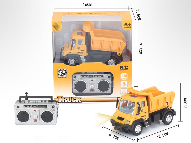 1:64 4 FUNCTION R/C CONSTRUCTION CAR,2.4G - HP1148623