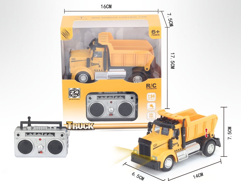 1:64 4 FUNCTION R/C CONSTRUCTION CAR,2.4G - HP1148624