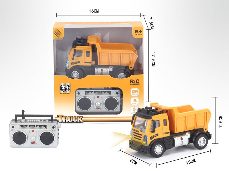 1:64 4 FUNCTION R/C CONSTRUCTION CAR,2.4G - HP1148625