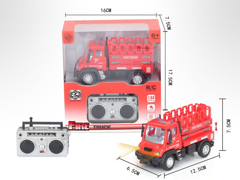 1:64 4 FUNCTION R/C FIRE ENGINE,2.4G - HP1148635
