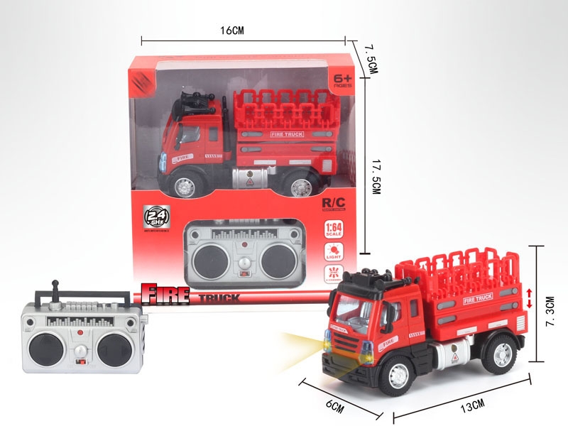 1:64 4 FUNCTION R/C FIRE ENGINE,2.4G - HP1148637