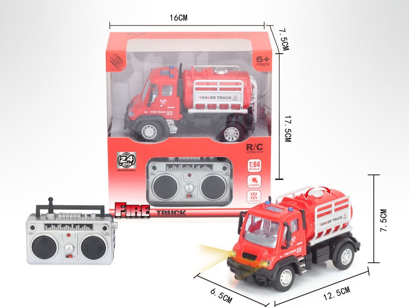 1:64 4 FUNCTION R/C FIRE ENGINE,2.4G - HP1148641