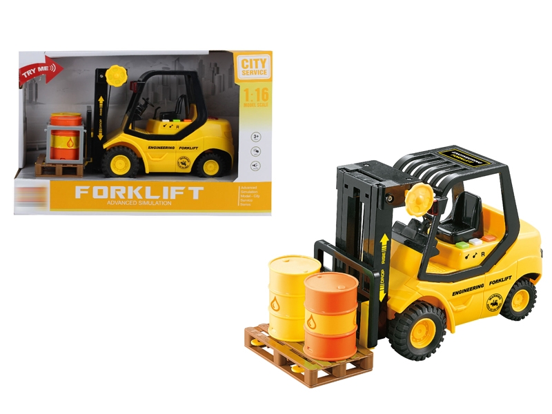1:16 FRICTION TUBING FORKLIFT W/LIGHT & SOUND - HP1148777