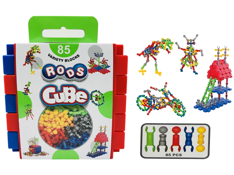 BLOCK STICK PLAY SET 85PCS - HP1148795