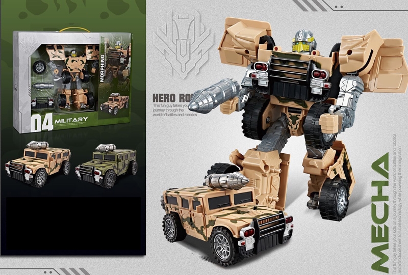 ELECTRIC DEFORMATION CAMOUFLAGE CAR - HP1148804