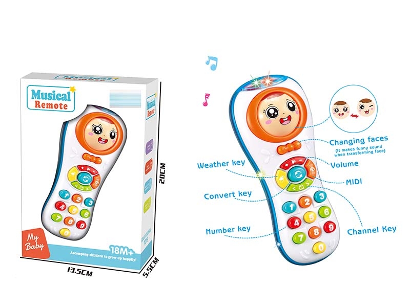 REMOTE CONTROLLER(ACCESSORIES ARE RANDOMLY MATCHED) ELECTRIC LIGHTS SOUND MUSIC ENGLISH LANGUAGE IC - HP1149013