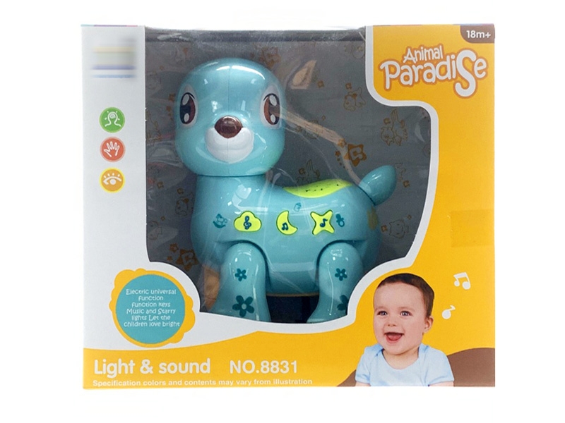 B/O CARTOON DEER W/MUSIC&LIGHT - HP1149077