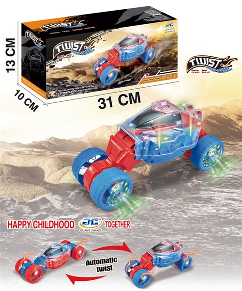 B/O AUTOMATIC TWIST CAR W/LIGHT & MUSIC (2 COLORS) - HP1149189
