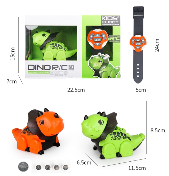 R/C DINOSAUR W/LIGHT & SOUND (HAVE PROGRAMMING FUNCTION) - HP1149264