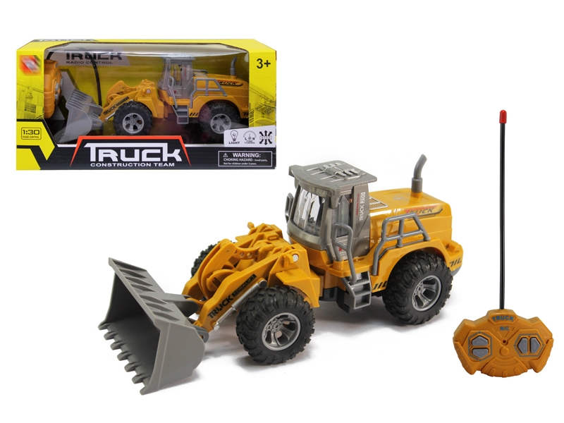1:30 4 FUNCTION R/C CONSTRUCTION CAR W/LIGHT - HP1149277