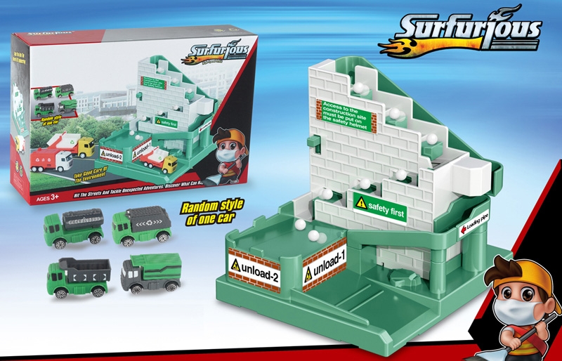 SANITATION TRANSPORTER SET W/1 FREE WAY CAR - HP1149302