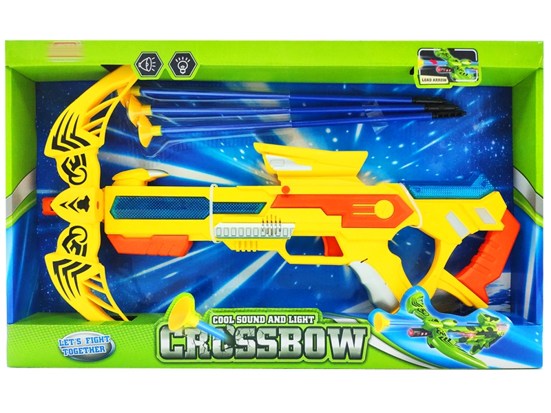 CROSSBOW GUN WITH SOUND AND LIGHT,3 AA NOT INCLUDED - HP1149351