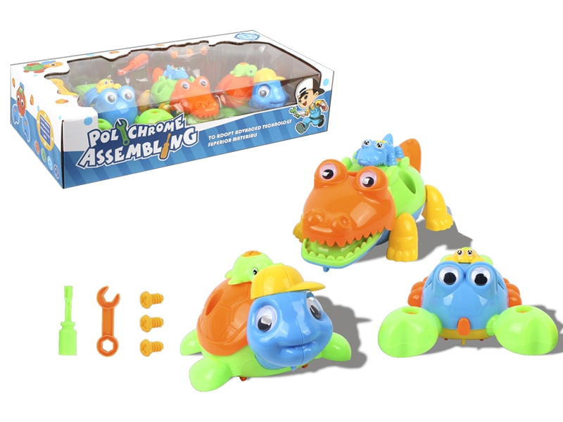 ASSEMBLE CARTOON ANIMALS 3PCS - HP1149411