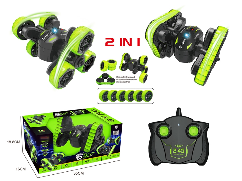  R/C STUNT CAR W/LIGHT & USB & BATTERY - HP1149422