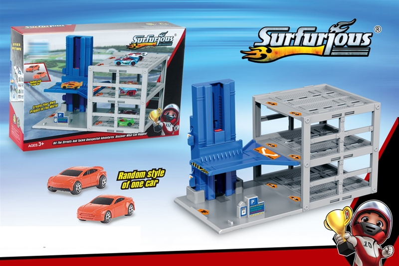 PARKING LOT W/1PCS FREE WAY CAR - HP1149649