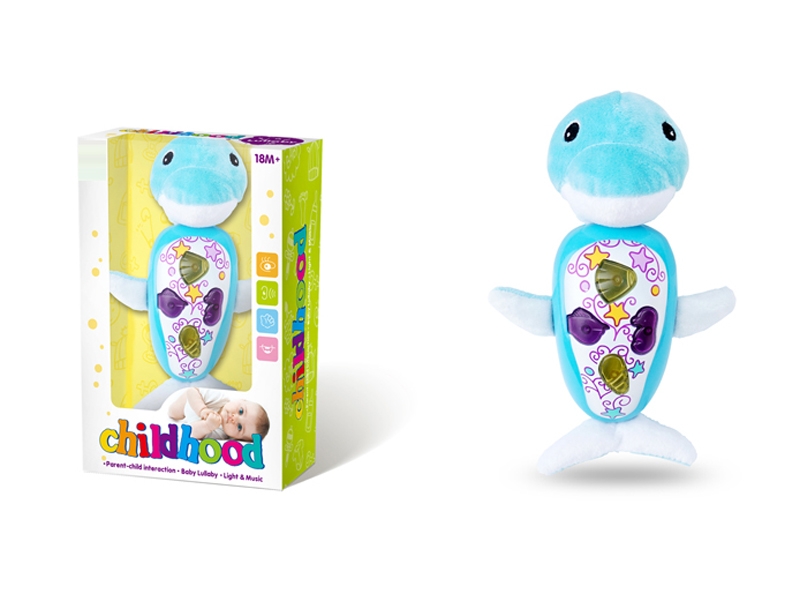 SLUMBER BUDDIES W/LIGHT & MUSIC(DOLPHINS) - HP1149676