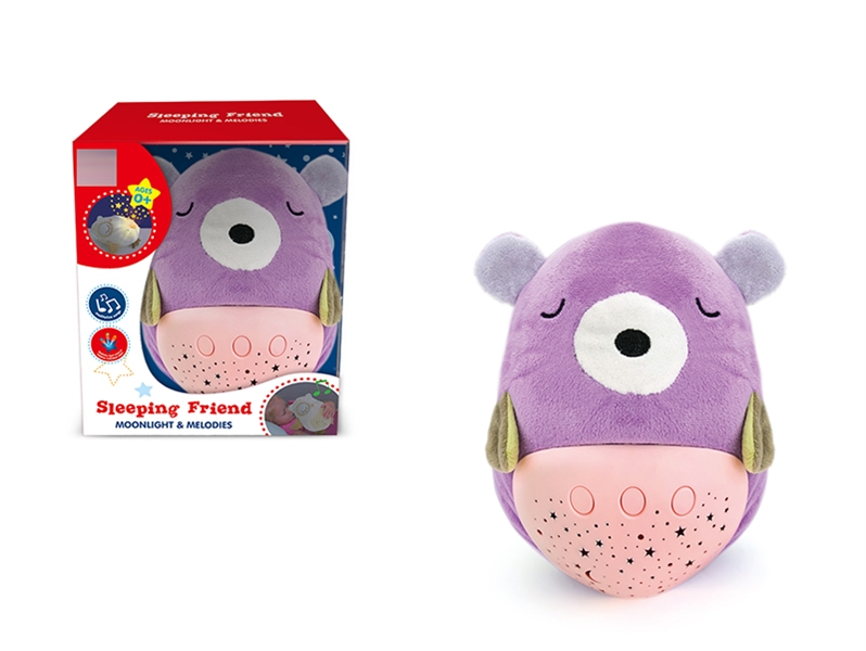 SLUMBER BUDDIES W/LIGHT & MUSIC & PROJECTION(SLEEP BEAR) - HP1149695