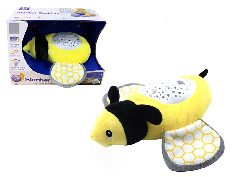 SLUMBER BUDDIES W/LIGHT & MUSIC & PROJECTION(BEE) - HP1149705