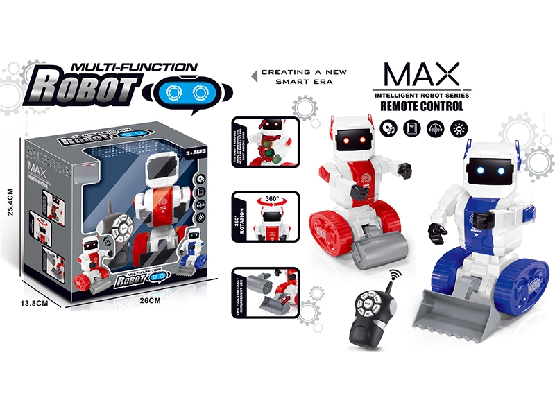 R/C ROBOT W/MUSIC TWO-IN-ONE - HP1149716
