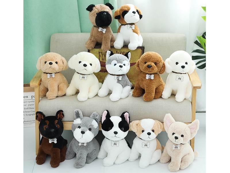 30CM CUTE PET DOG DOLL 250G (VARIOUS TYPES) - HP1149968