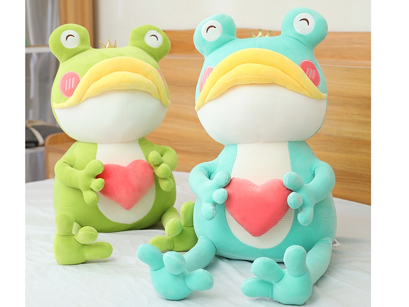 45CM UGLY LONG-LEGGED FROG STUFFED DOLL 390 (GREEN/BLUE) - HP1150010