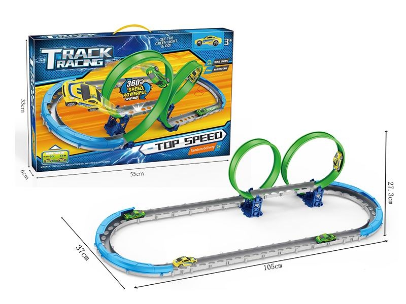 PULL BACK RAIL CAR SET W/1 PULL BACK CAR - HP1150165