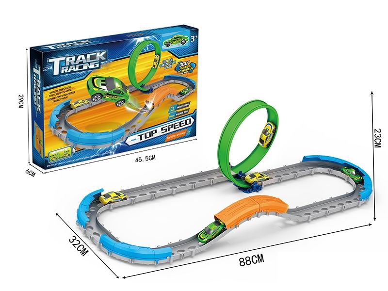 PULL BACK RAIL CAR SET W/1 PULL BACK CAR - HP1150166