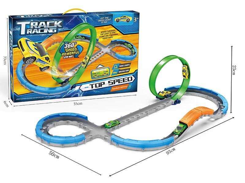 PULL BACK RAIL CAR SET W/1 PULL BACK CAR - HP1150167
