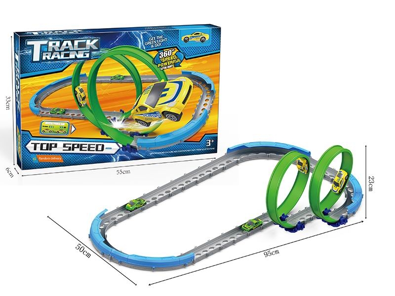 PULL BACK RAIL CAR SET W/1 PULL BACK CAR - HP1150169