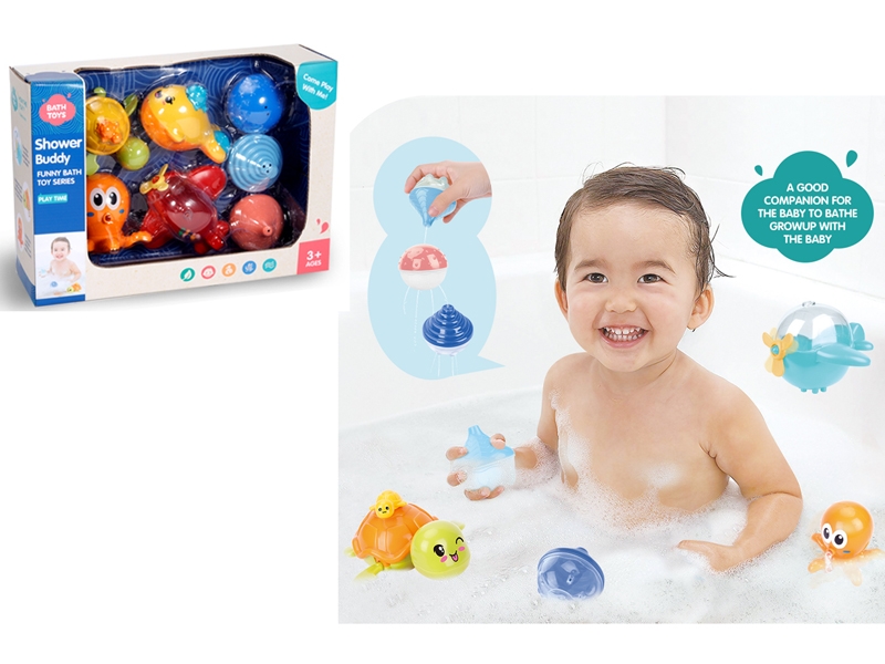 BATHROOM TOYS 7PCS - HP1150362