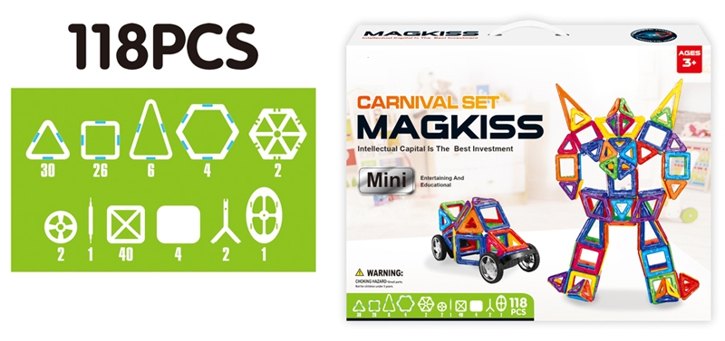 MAGNETIC BLOCKS (118 PCS) - HP1150534