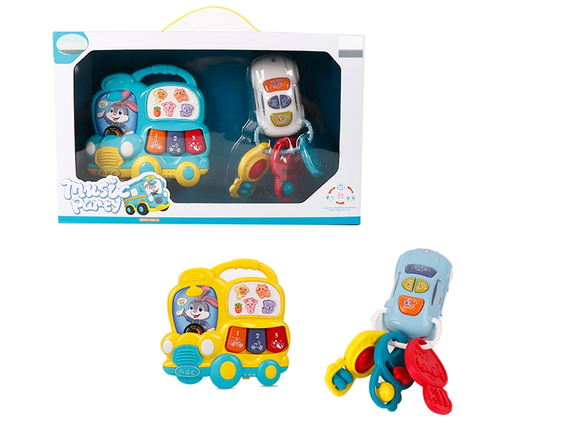 CARTOON CAR PIANO,CAR( W/LIGHT & MUSIC NOT INCLUDE BATTERY) - HP1150894