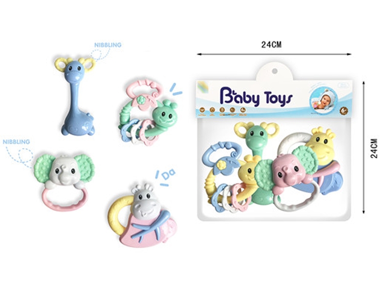 BABY RATTLE 4PCS - HP1151139