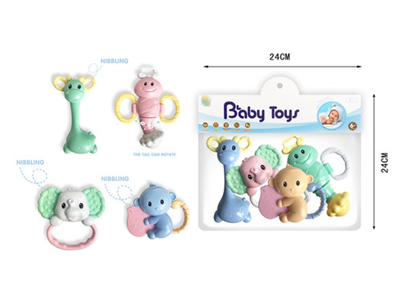 BABY RATTLE 4PCS - HP1151140
