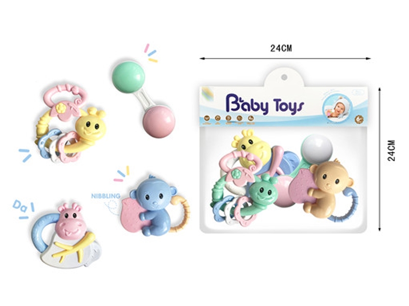 BABY RATTLE 4PCS - HP1151142