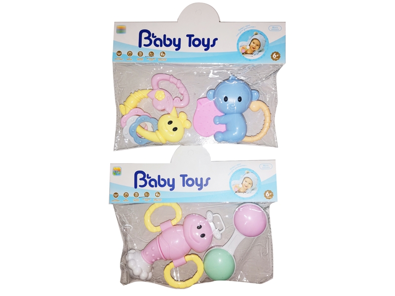 BABY RATTLE 2PCS,2ASST - HP1151150